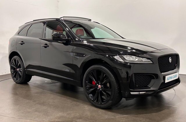 2016 66 Jaguar F-Pace 3.0 V6 S SUV 5dr Petrol Auto AWD Euro 6 (s/s) (380 ps)