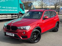 USED 2015 15 BMW X3 2.0 18d SE SUV 5dr Diesel Auto sDrive Euro 6 (s/s) (150 ps) ULEZ+LOW MILES+BLUETOOTH+NAV+PA