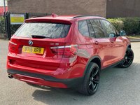 USED 2015 15 BMW X3 2.0 18d SE SUV 5dr Diesel Auto sDrive Euro 6 (s/s) (150 ps) ULEZ+LOW MILES+BLUETOOTH+NAV+PA