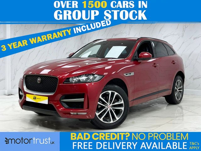 View our Jaguar F-Pace range