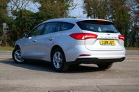 USED 2019 19 FORD FOCUS 1.5 EcoBlue Zetec Estate 5dr Diesel Manual Euro 6 (s/s) (95 ps) MOONDUST SILVER METALLIC PAINTWORK + APPLE CARPLAY + ANDROID AUTO