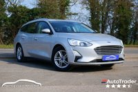 USED 2019 19 FORD FOCUS 1.5 EcoBlue Zetec Estate 5dr Diesel Manual Euro 6 (s/s) (95 ps) MOONDUST SILVER METALLIC PAINTWORK + APPLE CARPLAY + ANDROID AUTO