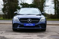 USED 2021 21 MERCEDES-BENZ C-CLASS 2.0 C300de 13.5kWh AMG Line Night Edition (Premium Plus) Estate 5dr Diesel Plug-in Hybrid G-Tronic+ Euro 6 (s/s) (306 ps) LUNAR BLUE METALLIC PAINTWORK + 360 CAMERA + SUNROOF + APPLE CARPLAY