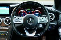 USED 2021 21 MERCEDES-BENZ C-CLASS 2.0 C300de 13.5kWh AMG Line Night Edition (Premium Plus) Estate 5dr Diesel Plug-in Hybrid G-Tronic+ Euro 6 (s/s) (306 ps) LUNAR BLUE METALLIC PAINTWORK + 360 CAMERA + SUNROOF + APPLE CARPLAY