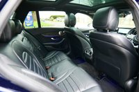 USED 2021 21 MERCEDES-BENZ C-CLASS 2.0 C300de 13.5kWh AMG Line Night Edition (Premium Plus) Estate 5dr Diesel Plug-in Hybrid G-Tronic+ Euro 6 (s/s) (306 ps) LUNAR BLUE METALLIC PAINTWORK + 360 CAMERA + SUNROOF + APPLE CARPLAY