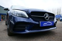 USED 2021 21 MERCEDES-BENZ C-CLASS 2.0 C300de 13.5kWh AMG Line Night Edition (Premium Plus) Estate 5dr Diesel Plug-in Hybrid G-Tronic+ Euro 6 (s/s) (306 ps) LUNAR BLUE METALLIC PAINTWORK + 360 CAMERA + SUNROOF + APPLE CARPLAY