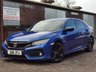 USED 2017 J HONDA CIVIC 1.5 VTEC Turbo Sport Hatchback 5dr Petrol Manual Euro 6 (s/s) (182 ps) 9x RECORDED SERVICES!
