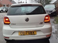 USED 2017 17 VOLKSWAGEN POLO 1.2 TSI BlueMotion Tech Match Hatchback 5dr Petrol Manual Euro 6 (s/s) (90 ps) 