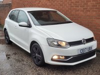 USED 2017 17 VOLKSWAGEN POLO 1.2 TSI BlueMotion Tech Match Hatchback 5dr Petrol Manual Euro 6 (s/s) (90 ps) 
