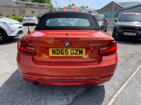 USED 2015 65 BMW 2 SERIES 2.0 218d Sport Convertible 2dr Diesel Manual Euro 6 (s/s) (150 ps) FULL BMW SERVICE + AMAZING CAR ! !