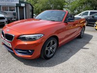 USED 2015 65 BMW 2 SERIES 2.0 218d Sport Convertible 2dr Diesel Manual Euro 6 (s/s) (150 ps) FULL BMW SERVICE + AMAZING CAR ! !