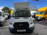 USED 2022 72 FORD TRANSIT 2.0 350 EcoBlue Leader LUTON TAIL LIFT 2dr Diesel Manual FWD L4 Euro 6 (s/s) (130 ps) FORD TRANSIT 2.0 350 EcoBlue Leader LUTON TAIL LIFT 2dr Diesel Manual FWD L4 Euro 6 (s/s) (130 ps)