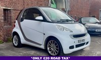 USED 2011 11 SMART FORTWO 1.0 MHD PASSION NAV SOFT TOUCH AUTOMATIC COUPE 2 DOOR *AUTOMATIC*ONLY &pound;20 ROAD TAX*GLASS PANORAMIC ROOF*SAT NAV*AIR CON*ALLOY WHEELS*THE CAR HAS HAD 8 SERVICES AND COMES WITH BRAND NEW MOT AND SERVICE*