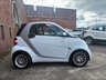 USED 2011 11 SMART FORTWO 1.0 MHD PASSION NAV SOFT TOUCH AUTOMATIC COUPE 2 DOOR *AUTOMATIC*ONLY &pound;20 ROAD TAX*GLASS PANORAMIC ROOF*SAT NAV*AIR CON*ALLOY WHEELS*THE CAR HAS HAD 8 SERVICES AND COMES WITH BRAND NEW MOT AND SERVICE*