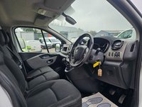 USED 2019 19 RENAULT TRAFIC White 1.6 dCi 27 Sport Nav Euro 6 panel van, 58,000 miles, ULEZ compliant, 6-Speed manual, A/C, 17in alloys, Rear sensors and much more! No VAT! This 2019 Renault Trafic van presents a compelling proposition with its remarkably low mileage of just 58,000 miles for its age. This dCi 27 Sport Nav SWB Standard Roof model is powered by an efficient 1.6 litre diesel engine and meets Euro 6 emissions standards. It comes equipped with Manual Air Conditioning featuring a Pollen Filter, and the MediaNav Multimedia System which includes Bluetooth connectivity for your convenience. Safety and practicality are enhanced by the Wide View Mirror with B
