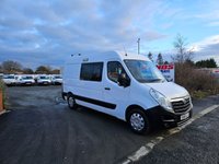 USED 2018 68 VAUXHALL MOVANO 2.3 CDTi 3500 Panel Van 5dr Diesel Manual FWD L2 H2 Euro 6 (130 ps) 