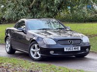 USED 2003 03 MERCEDES-BENZ SLK 2.0 SLK200 Kompressor Convertible 2dr Petrol Manual (237 g/km, 163 bhp) 