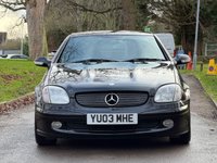USED 2003 03 MERCEDES-BENZ SLK 2.0 SLK200 Kompressor Convertible 2dr Petrol Manual (237 g/km, 163 bhp) 