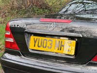 USED 2003 03 MERCEDES-BENZ SLK 2.0 SLK200 Kompressor Convertible 2dr Petrol Manual (237 g/km, 163 bhp) 