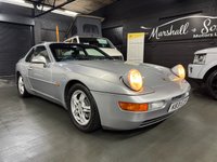 USED 1993 K PORSCHE 968 3.0L 2d  240 BHP Automatic 1993 PORSCHE 968 3.0 AUTOMATIC - 22 SERVICES TO 107K MILES - POLAR SILVER OVER METROPOLE BLUE LEATHER - C16 UK CAR - SUNROOF - LOVELY CONDITION THROUGHOUT