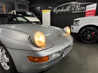USED 1993 K PORSCHE 968 3.0L 2d  240 BHP Automatic 1993 PORSCHE 968 3.0 AUTOMATIC - 22 SERVICES TO 107K MILES - POLAR SILVER OVER METROPOLE BLUE LEATHER - C16 UK CAR - SUNROOF - LOVELY CONDITION THROUGHOUT