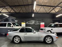 USED 1993 K PORSCHE 968 3.0L 2d  240 BHP Automatic 1993 PORSCHE 968 3.0 AUTOMATIC - 22 SERVICES TO 107K MILES - POLAR SILVER OVER METROPOLE BLUE LEATHER - C16 UK CAR - SUNROOF - LOVELY CONDITION THROUGHOUT