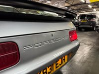 USED 1993 K PORSCHE 968 3.0L 2d  240 BHP Automatic 1993 PORSCHE 968 3.0 AUTOMATIC - 22 SERVICES TO 107K MILES - POLAR SILVER OVER METROPOLE BLUE LEATHER - C16 UK CAR - SUNROOF - LOVELY CONDITION THROUGHOUT