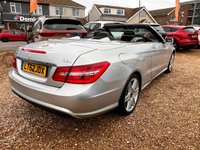 USED 2012 62 MERCEDES-BENZ E-CLASS 2.1 E250 CDI BlueEfficiency Sport Cabriolet 2dr Diesel Manual Euro 5 (s/s) (204 ps) Stunning Cabriolet With Full Black Leather Interior