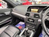 USED 2012 62 MERCEDES-BENZ E-CLASS 2.1 E250 CDI BlueEfficiency Sport Cabriolet 2dr Diesel Manual Euro 5 (s/s) (204 ps) Stunning Cabriolet With Full Black Leather Interior