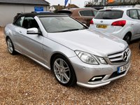 USED 2012 62 MERCEDES-BENZ E-CLASS 2.1 E250 CDI BlueEfficiency Sport Cabriolet 2dr Diesel Manual Euro 5 (s/s) (204 ps) Stunning Cabriolet With Full Black Leather Interior