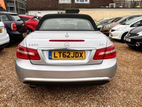 USED 2012 62 MERCEDES-BENZ E-CLASS 2.1 E250 CDI BlueEfficiency Sport Cabriolet 2dr Diesel Manual Euro 5 (s/s) (204 ps) Stunning Cabriolet With Full Black Leather Interior