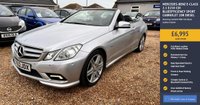 USED 2012 62 MERCEDES-BENZ E-CLASS 2.1 E250 CDI BlueEfficiency Sport Cabriolet 2dr Diesel Manual Euro 5 (s/s) (204 ps) Stunning Cabriolet With Full Black Leather Interior
