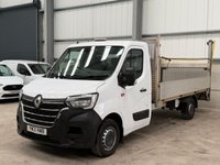 USED 2021 21 RENAULT TRUCKS MASTER 2.3 DCI 145 LWB DROPSIDE WITH TAIL LIFT 