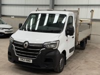USED 2021 21 RENAULT TRUCKS MASTER 2.3 DCI 145 LWB DROPSIDE WITH TAIL LIFT 