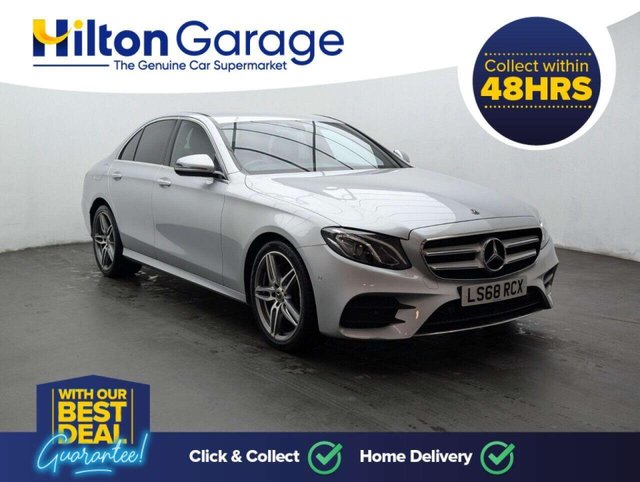 USED 2018 68 MERCEDES-BENZ E-CLASS 2.0 E220d AMG Line Saloon 4dr Diesel G-Tronic+ Euro 6 (s/s) (194 ps) CLICK & COLLECT/HOME DELIVERY