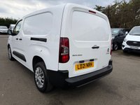 USED 2021 21 CITROEN BERLINGO 1.5 BlueHDi 950 Enterprise XL Panel Van 6dr Diesel Manual LWB Euro 6 (s/s) (100 ps) 1 OWNER MEDIA AIR CON 2 SIDE DOORS 3 FRONT SEATS 42K MILES COMES MOT 1 YEAR AND FULL SERVICE
