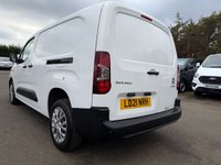USED 2021 21 CITROEN BERLINGO 1.5 BlueHDi 950 Enterprise XL Panel Van 6dr Diesel Manual LWB Euro 6 (s/s) (100 ps) 1 OWNER MEDIA AIR CON 2 SIDE DOORS 3 FRONT SEATS 42K MILES COMES MOT 1 YEAR AND FULL SERVICE