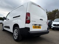 USED 2021 21 CITROEN BERLINGO 1.5 BlueHDi 950 Enterprise XL Panel Van 6dr Diesel Manual LWB Euro 6 (s/s) (100 ps) 1 OWNER MEDIA AIR CON 2 SIDE DOORS 3 FRONT SEATS 42K MILES COMES MOT 1 YEAR AND FULL SERVICE