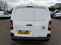 USED 2021 21 CITROEN BERLINGO 1.5 BlueHDi 950 Enterprise XL Panel Van 6dr Diesel Manual LWB Euro 6 (s/s) (100 ps) 1 OWNER MEDIA AIR CON 2 SIDE DOORS 3 FRONT SEATS 42K MILES COMES MOT 1 YEAR AND FULL SERVICE