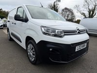 USED 2021 21 CITROEN BERLINGO 1.5 BlueHDi 950 Enterprise XL Panel Van 6dr Diesel Manual LWB Euro 6 (s/s) (100 ps) 1 OWNER MEDIA AIR CON 2 SIDE DOORS 3 FRONT SEATS 42K MILES COMES MOT 1 YEAR AND FULL SERVICE