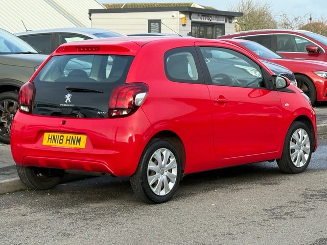 2018 PEUGEOT 108 1.0 Active Hatchback 3dr Petrol Manual Euro 6 (72 ps) - Photo 3