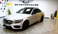 USED 2017 67 MERCEDES-BENZ C-CLASS 2.0 C200 AMG Line (Premium Plus) Saloon 4dr Petrol G-Tronic+ Euro 6 (s/s) (184 ps) +FREE 6 MONTHS NATIONWIDE WARRANTY+