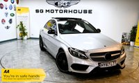 USED 2017 67 MERCEDES-BENZ C-CLASS 2.0 C200 AMG Line (Premium Plus) Saloon 4dr Petrol G-Tronic+ Euro 6 (s/s) (184 ps) +FREE 6 MONTHS NATIONWIDE WARRANTY+