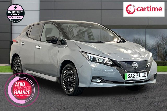 View our Nissan Leaf 59kWh e+ N-Connecta Hatchback 5dr Electric Auto (217 ps) Android Auto / Apple CarPlay, Heat Pack, Tech Pack, Touchscreen, Automatic Climate Control