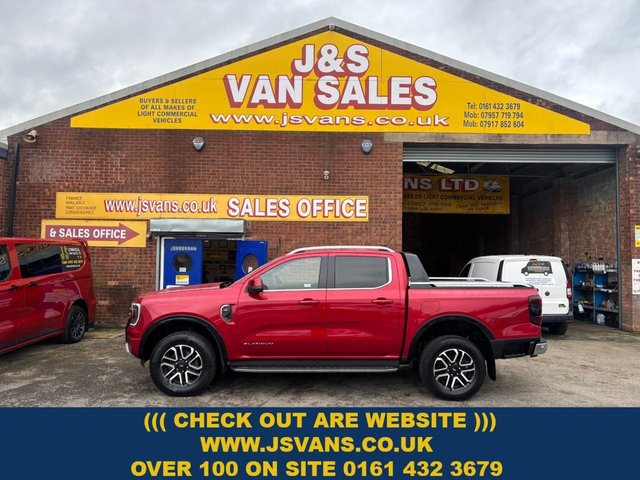 2023 FORD RANGER 3.0 TD V6 EcoBlue Platinum Pickup Double Cab 4dr Diesel Auto 4WD Euro 6 (s/s) (240 ps)