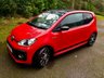 USED 2019 19 VOLKSWAGEN UP! 1.0 TSI up! GTI Hatchback 3dr Petrol Manual Euro 6 (s/s) (115 ps) ELDERLY GENTLEMAN LAST OWNED WITH ONLY 38,500 MILES AND FULL VW SPECIALIST SERVICE HISTORY//PANORAMIC GLASS ROOF//CRUISE CONTROL//BEATS MUSIC//REAR PARK ASSIST//ARM-REST//ELBOW PADS ON DOORS//HALIGEN HEADLAMPS//X4 NEW 205 TYRES//NEW CAMBELT AND NEW FRONT  BRAKE PADS AND DISCS 5,000 MILES AGO//STUNNING CONDTION INSIDE AND OUT Euro 6 (s/s) (115 ps) ELDERLY GENTLEMAN LAST OWNED WITH ONLY 38,500 MILES AND FULL VW SPECIALIST SERVICE HISTORY//PANORAMIC GLASS ROOF//CRUISE CONTROL//BEATS MUSIC//REAR PARK ASSIST//ARM-REST//ELBOW PADS ON DOORS//HALIGEN HEADLAMPS//X4 NEW 205 TYRES//NEW CAMBELT/// AND NEW FRONT  BRAKE PADS AND DISCS 5,000 MILES AGO//HEATED SEATS//STUNNING CONDTION INSIDE AND OUT