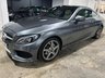 USED 2017 67 MERCEDES-BENZ C CLASS 2.0 C200 AMG Line (Premium Plus) G-Tronic+ Euro 6 (s/s) 2dr +PAN ROOF+MINT+FSH+