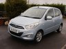 USED 2011 61 HYUNDAI I10 1.2 Active Hatchback 5dr Petrol Manual Euro 5 (85 bhp) Due to their age, our 'Golden Oldies' are not eligible for financing and are at a trade price, therefore without warranty however they are usability checked for peace of mind.