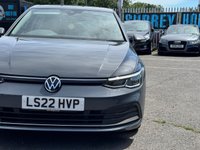 USED 2022 22 VOLKSWAGEN GOLF 1.5 eTSI MHEV Active Hatchback 5dr Petrol Hybrid DSG Euro 6 (s/s) (150 ps) 1 OWNER FROM NEW, FULL VW SERVICE HISTORY - ADAPTIVE CRUISE, HEATED SEATS AND STEERING FRONT AND REAR SENSORS- WIRELESS CHARGING PAD