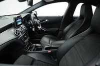 USED 2016 66 MERCEDES-BENZ CLA 1.6 CLA180 AMG Line Coupe 7G-DCT Euro 6 (s/s) 4dr Black Leather, Privacy